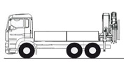 MAN 6 4 4 Effer 505 Hinten 